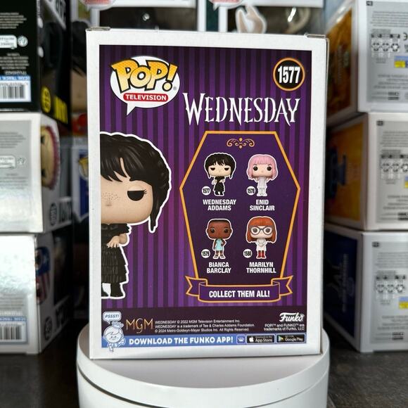 Wednesday Rave'n Dance Wednesday Addams Funko Pop! #1577 - Picture 3 of 6